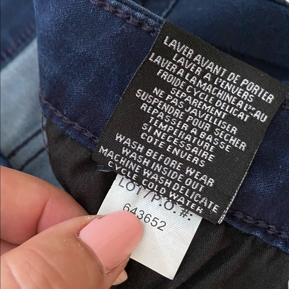 NWT tribal jeans ankle jeggings embroidery, women’s size 8 - Picture 12 of 16